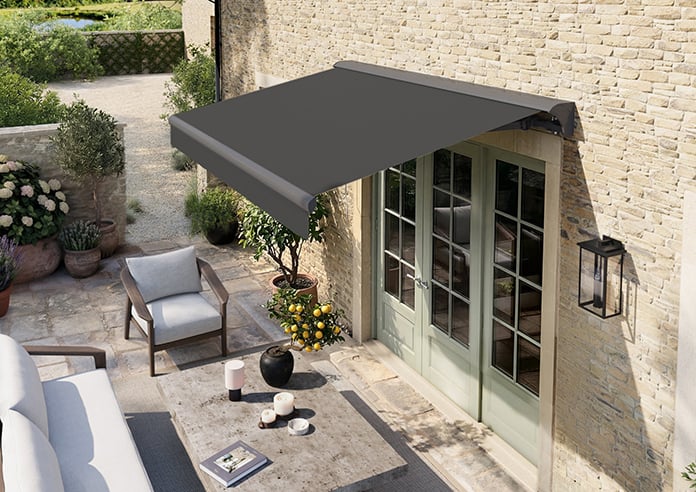 Solis, Dark Grey - Open Cassette Awning - Image 3